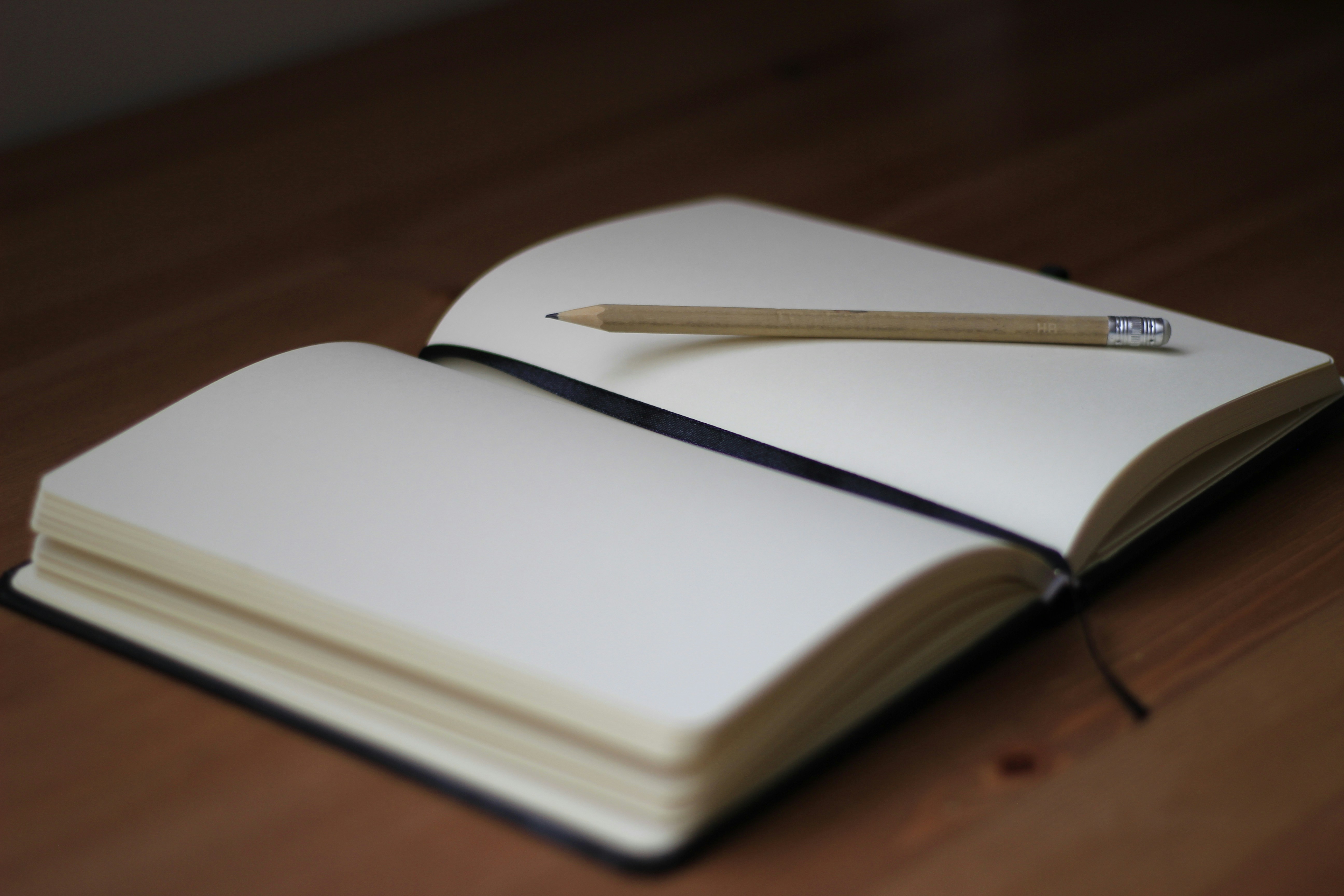 Keep a Journal: writing thoughts in a notebook